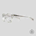 Chrome Hearts Chirp Chirp Sunglasses in Clear / Silver