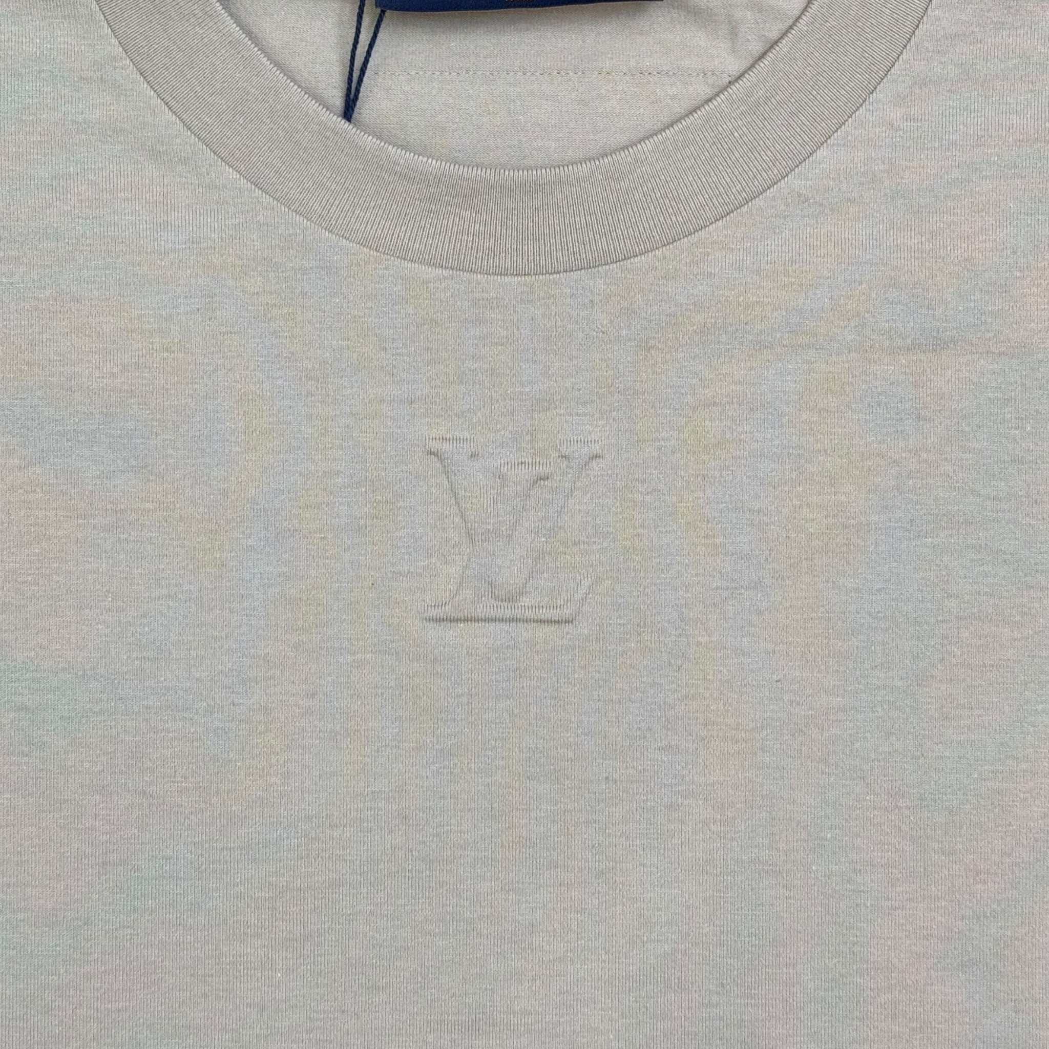 Louis Vuitton Embossed T-Shirt in Ivory