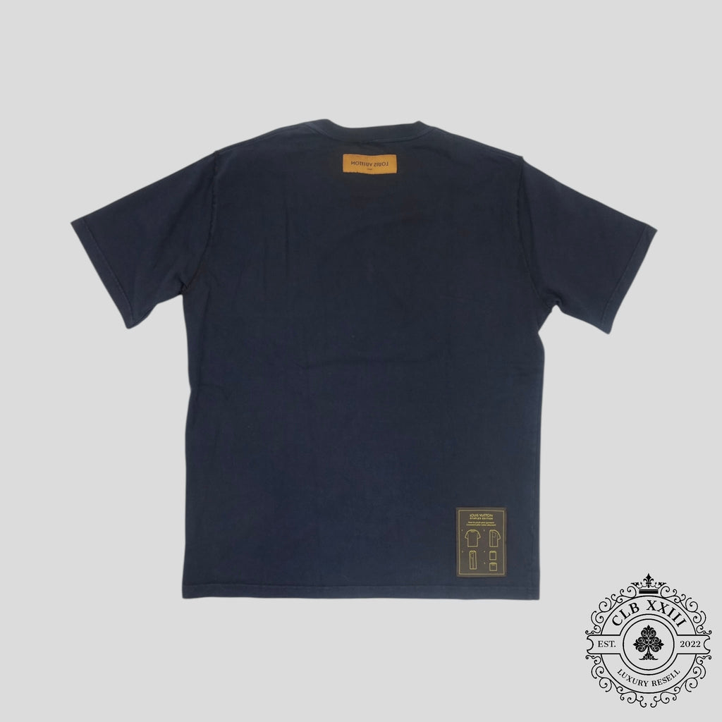 Louis Vuitton Inside Out Tee in Navy Blue