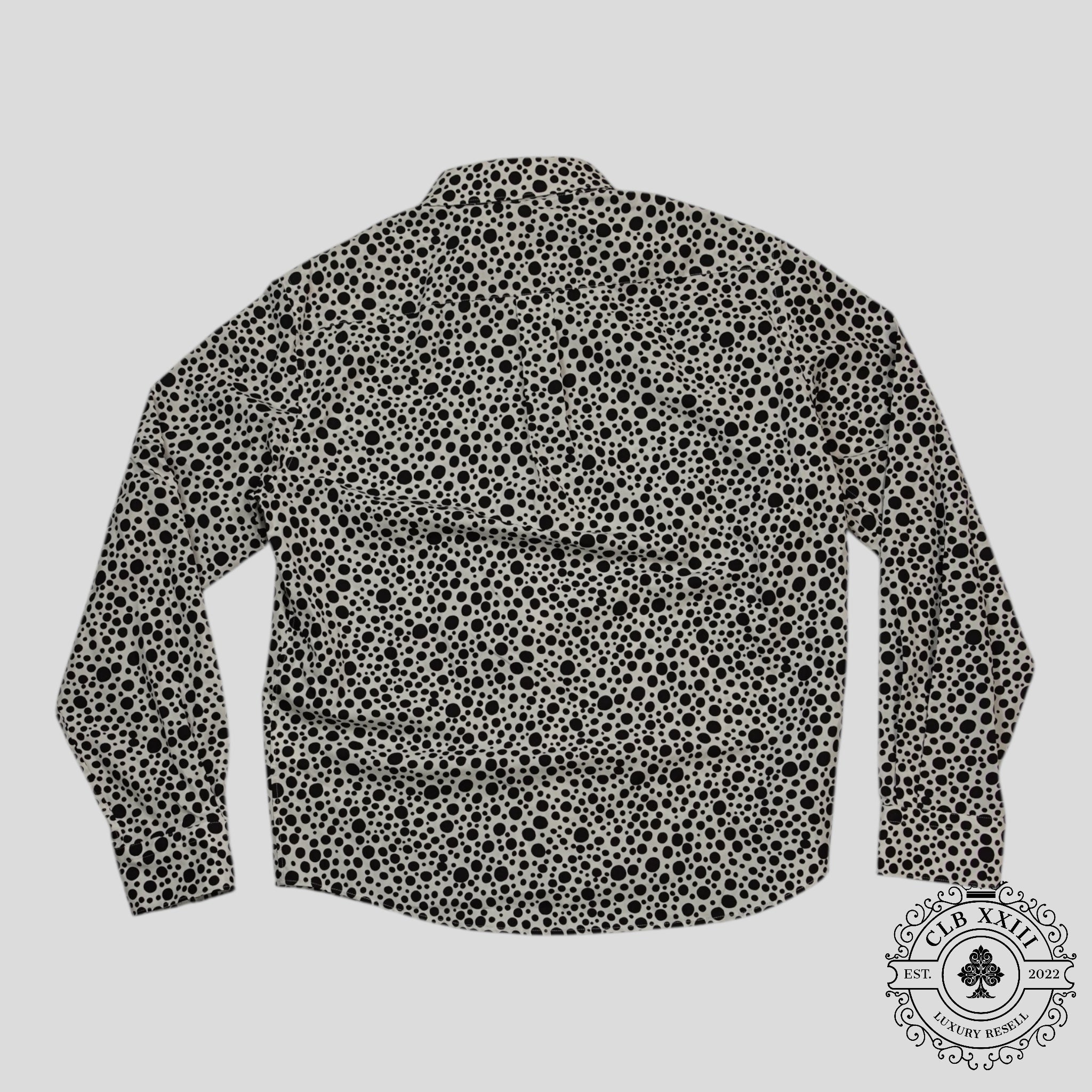 Louis Vuitton Infinity Dots Zipped Shirt in White