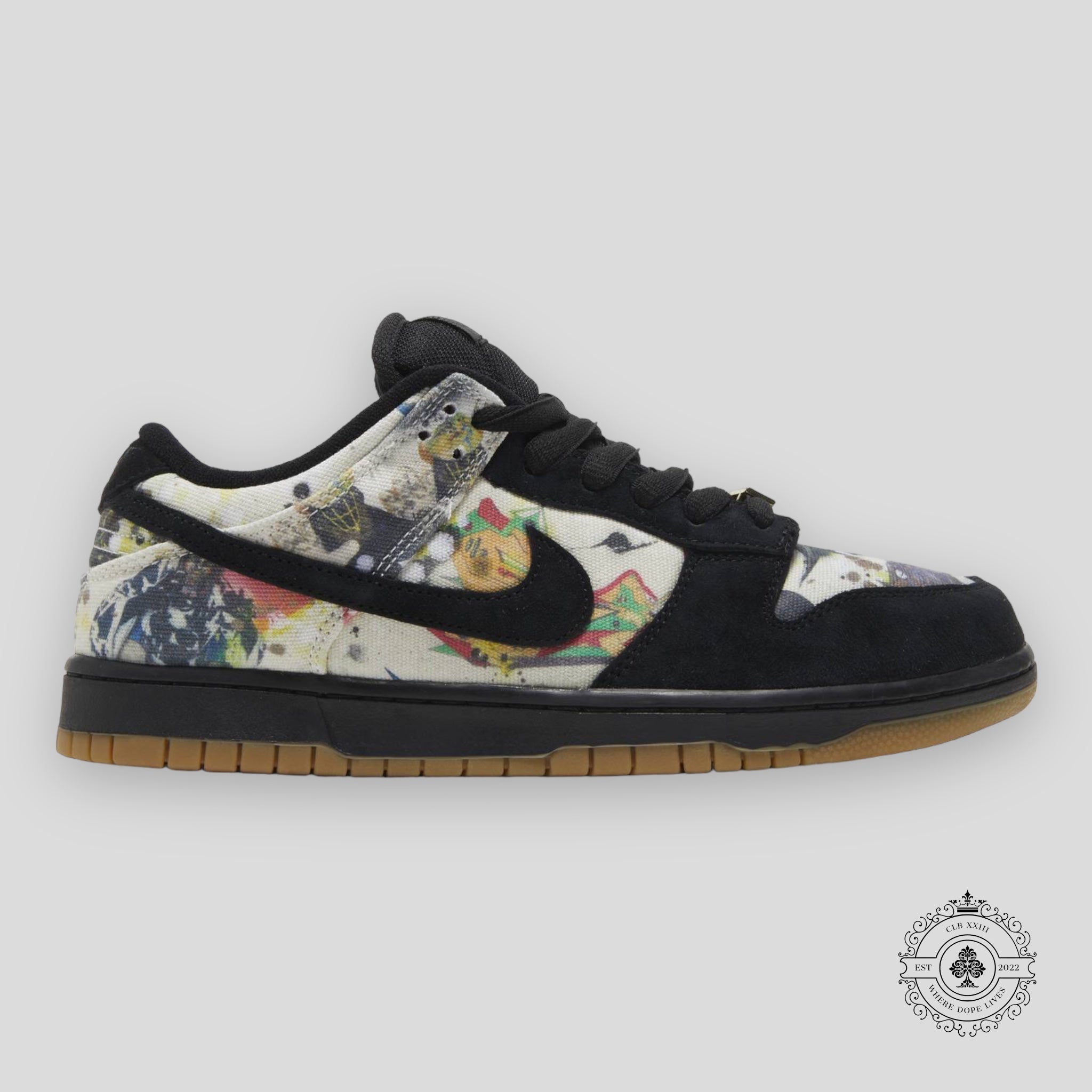 Nike SB Dunk Low Supreme Rammellzee