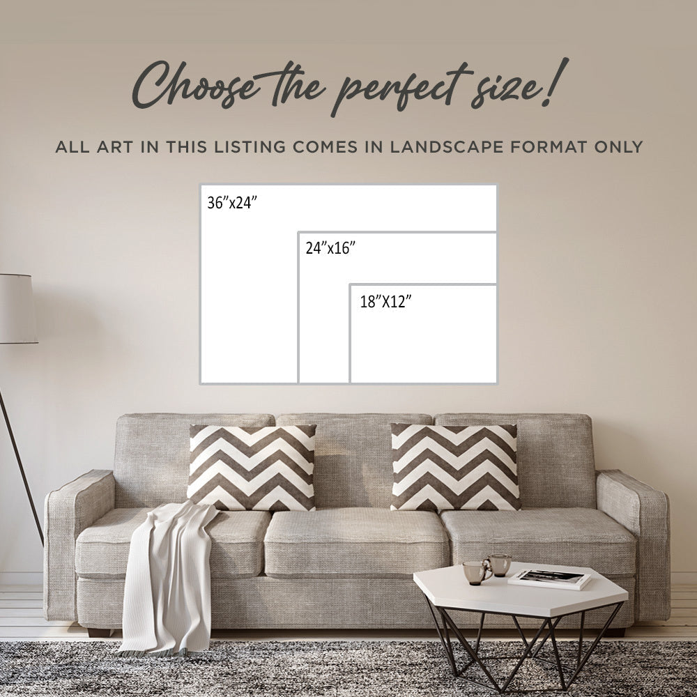 West Highland Cow Monochrome Canvas Wall Art