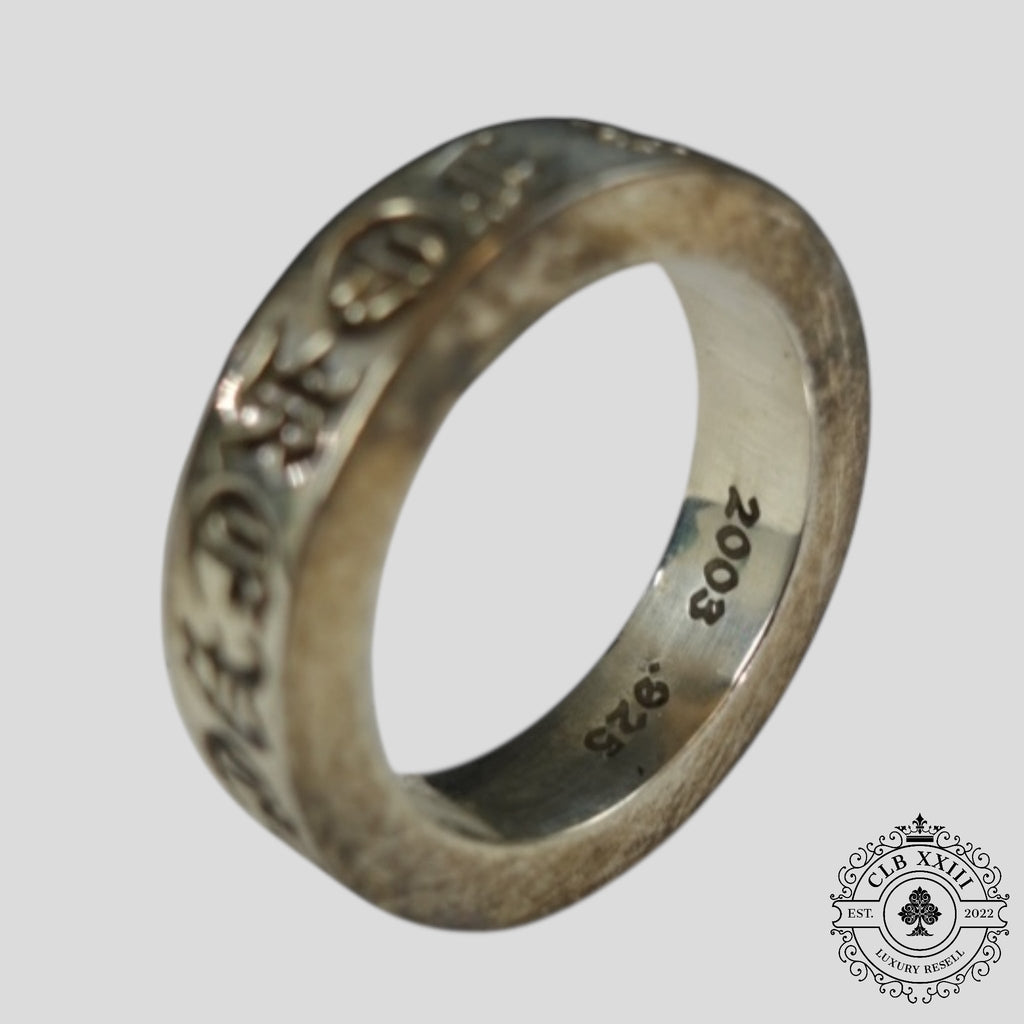 Chrome Hearts CH Forever Ring in Silver