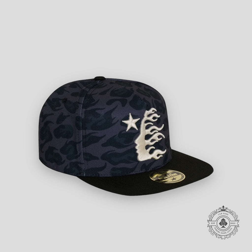 Hellstar Cheetah Print Hat in Black