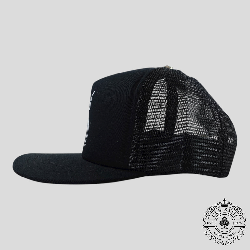 Chrome Hearts Sex Pistols Trucker Hat in Black