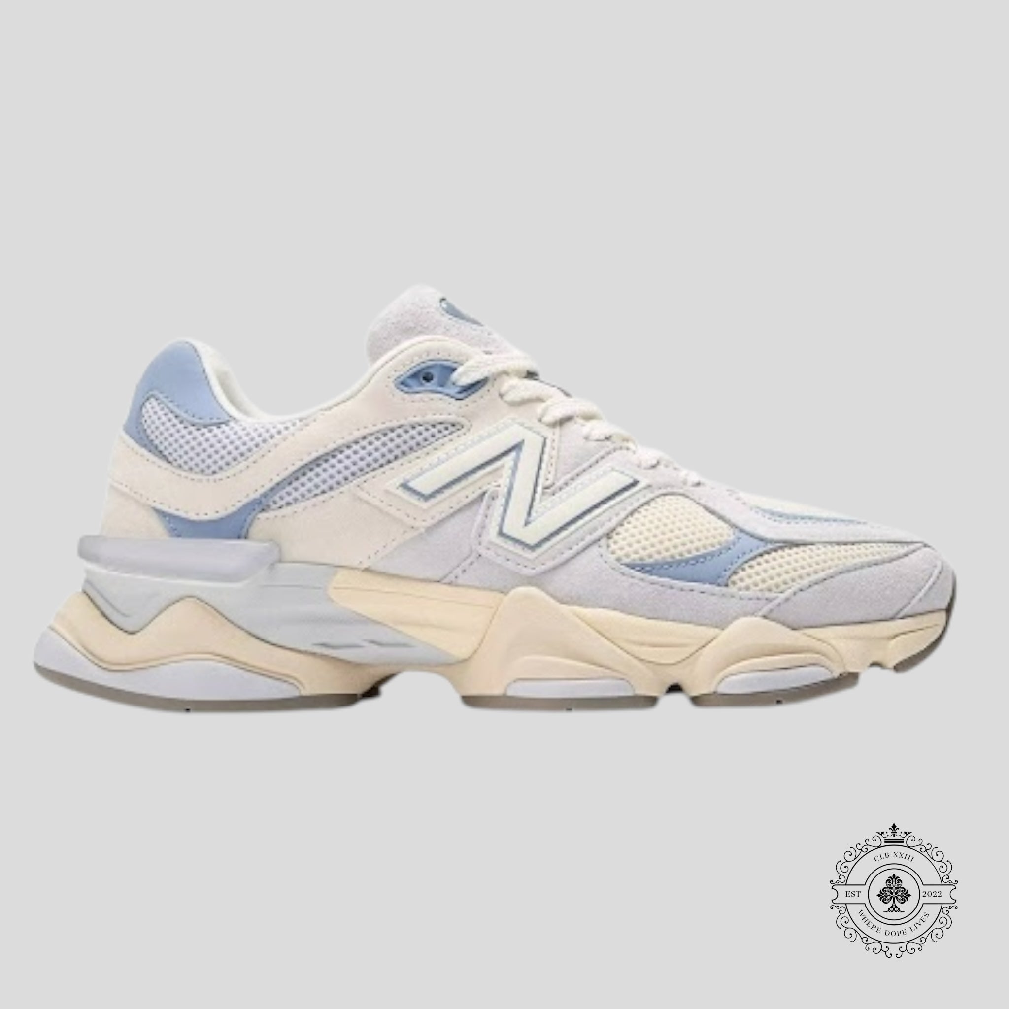New Balance 9060 Pearl Grey Linen