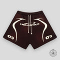 Hellstar Warm Up Shorts Brown