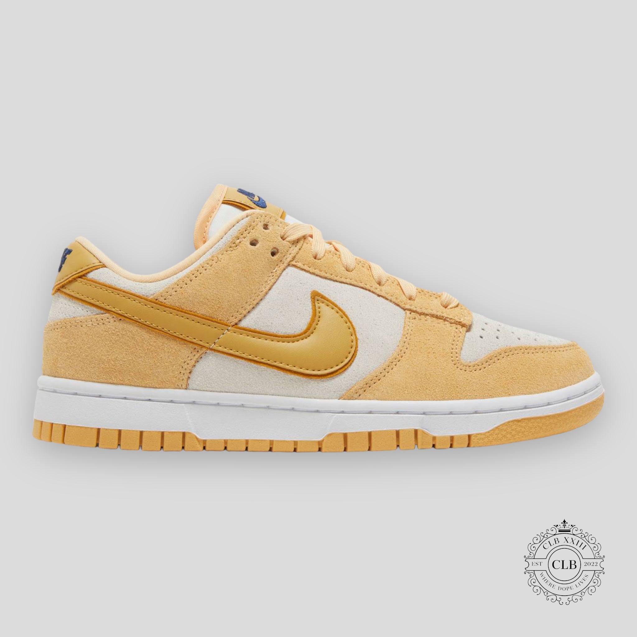 Nike Dunk Low Lx W Gold Suede