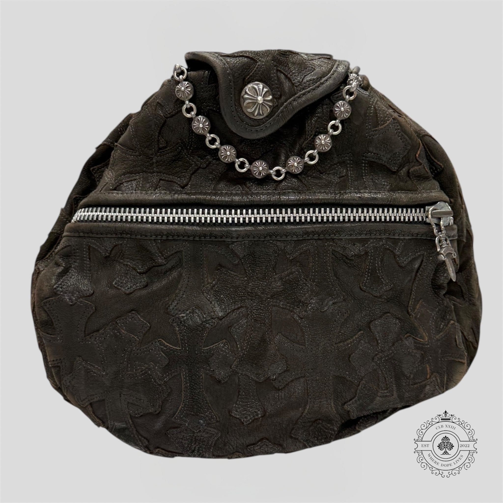 Chrome Hearts Xxl Cross Patch Duffle Bag