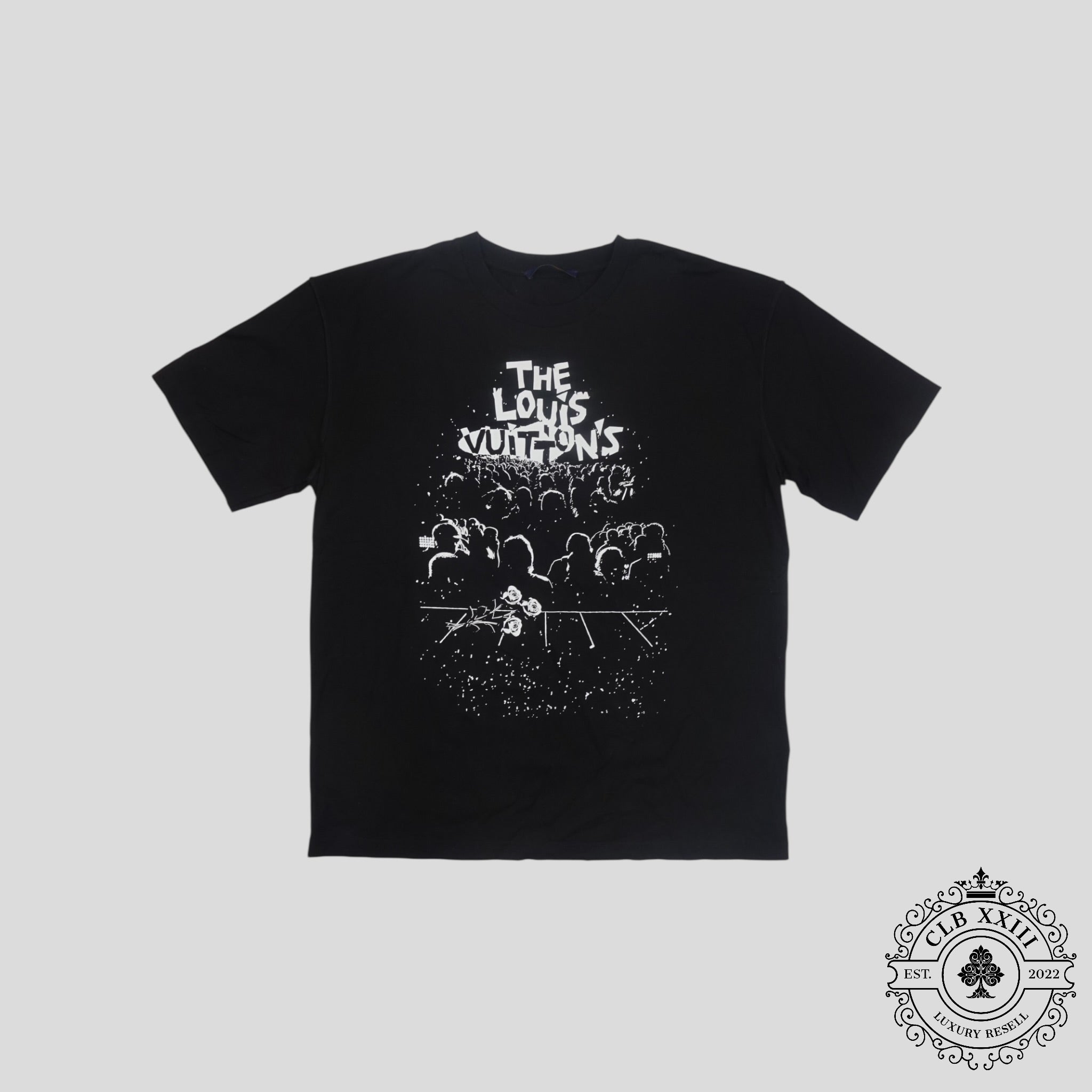 Louis Vuitton Concert Print Tee in Black