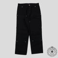 Chrome Hearts Double Knee Carpenter Pants in Black