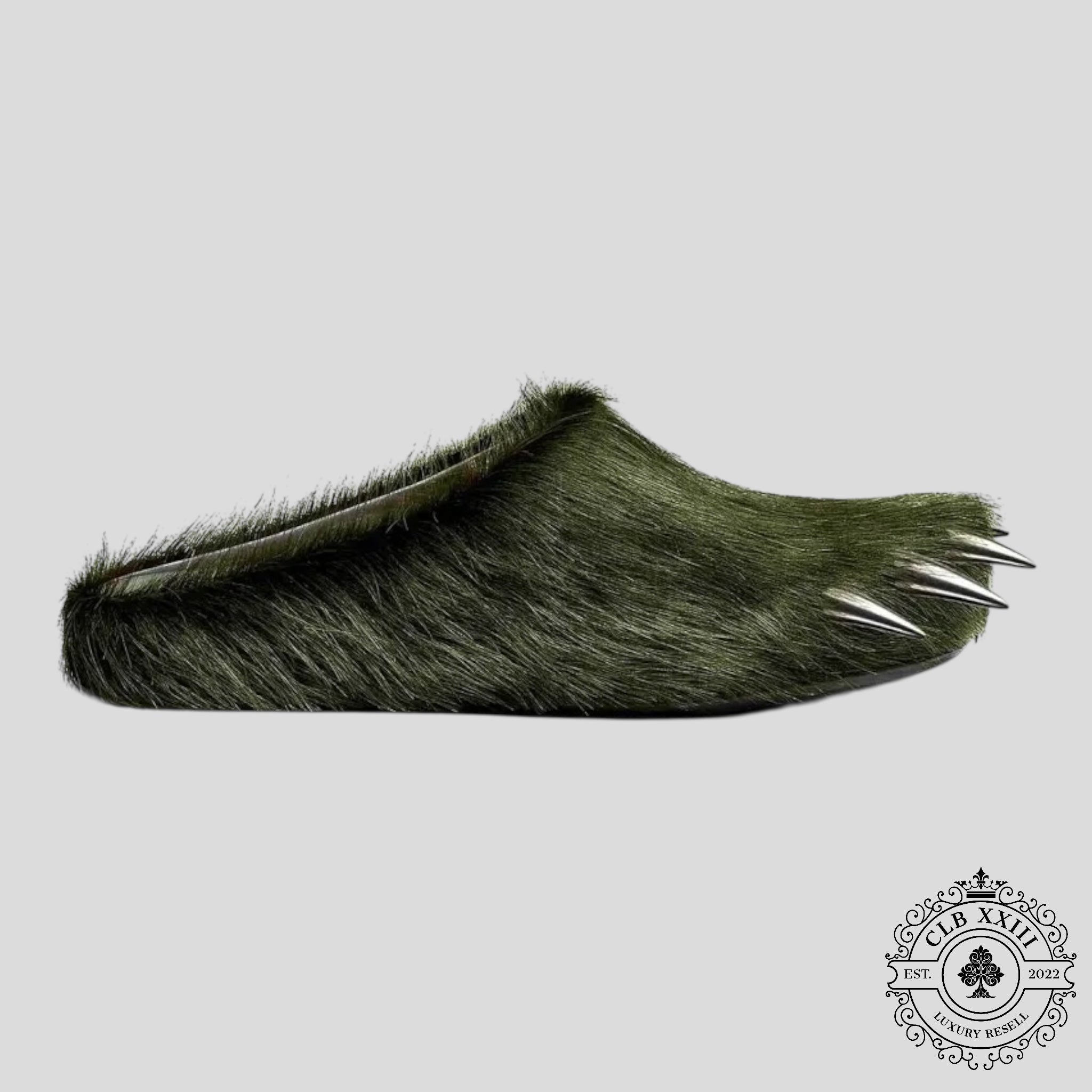Bravest Studios Green Bear Claw Mules