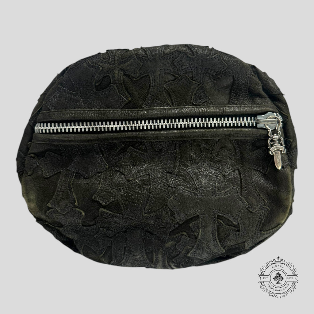 Chrome Hearts Leather Cross Patch Duffle Bag