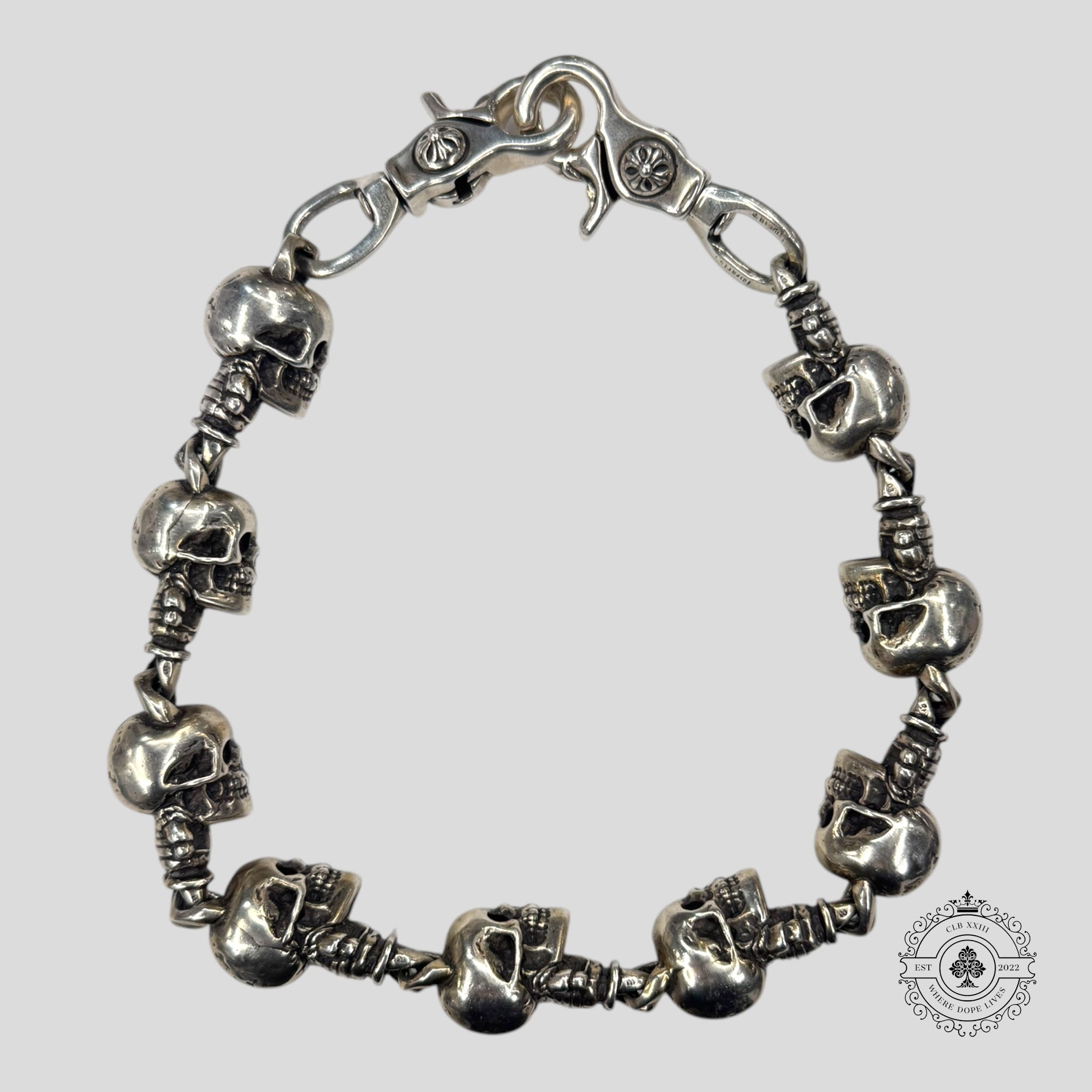 Chrome Hearts Foti Skull Wallet Chain