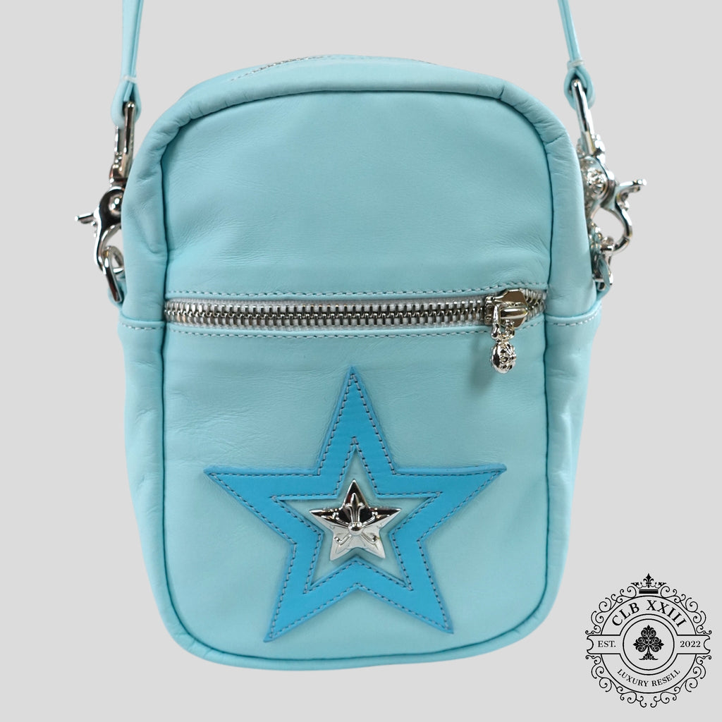 Chrome Hearts Star Patch Takka Bag in Blue