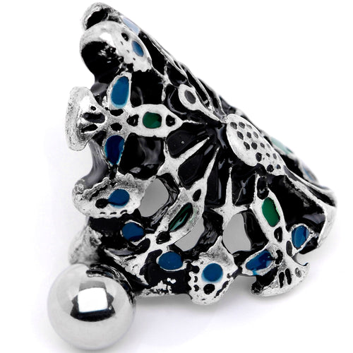 16G 1/2 Crazy Thanksgiving Turkey Cuff Cartilage Earring