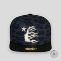 Hellstar Cheetah Print Hat in Black