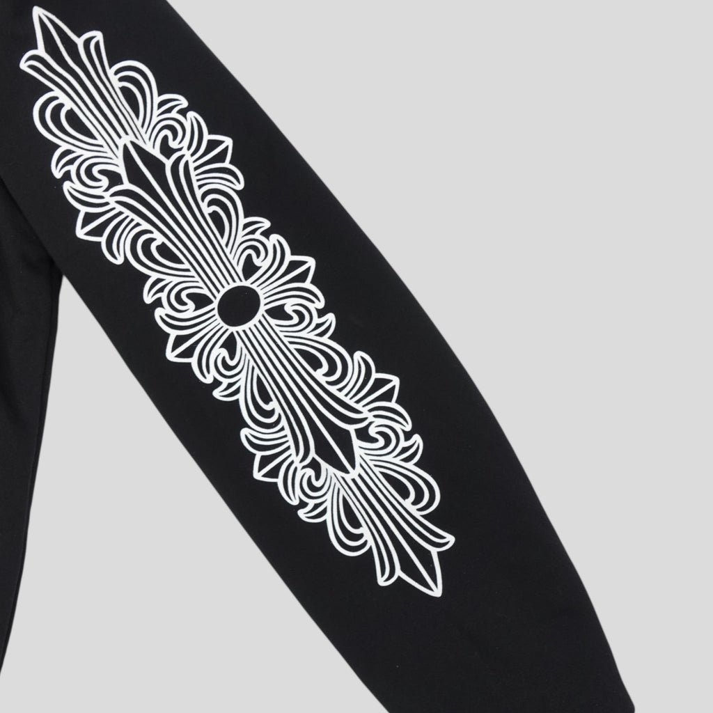 Chrome Hearts Thermal Lined Horseshoe Zip Up Hoodie
