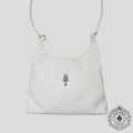 Chrome Hearts Viv Bag in White
