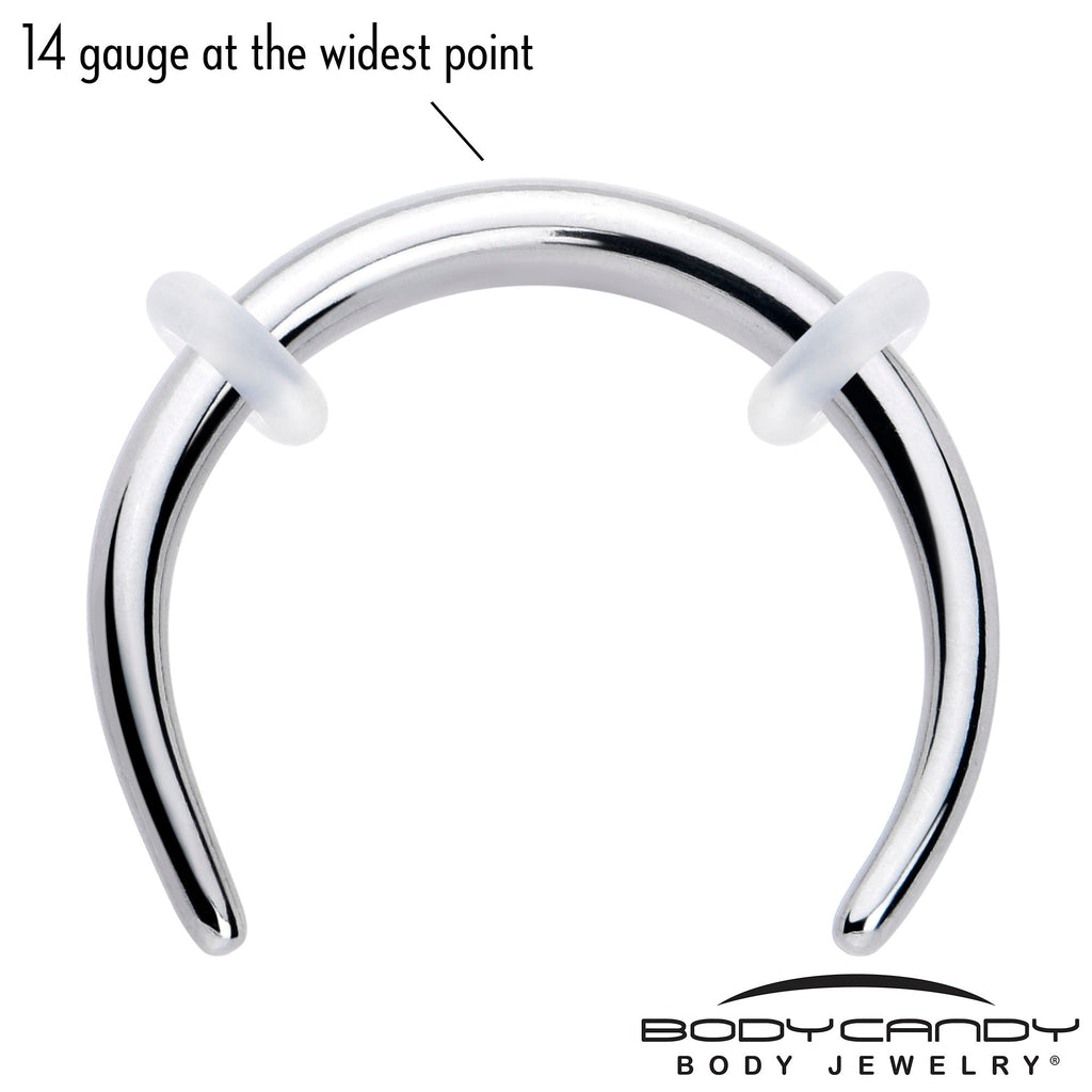 14G 3/8 Pincher Crescent Taper