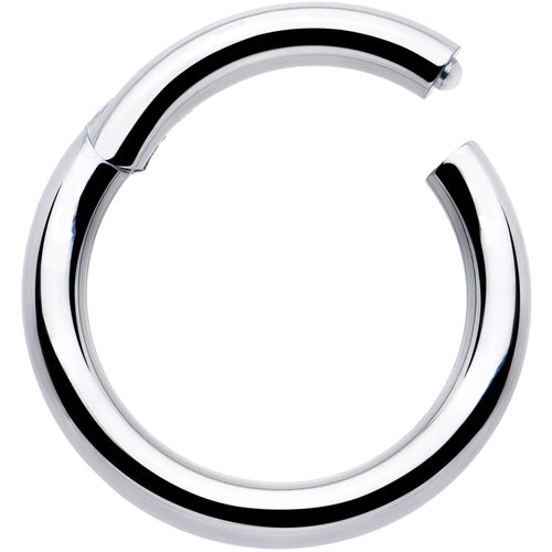 10G 9/16 316L Surgical Steel Precision Hinged Segment Hoop