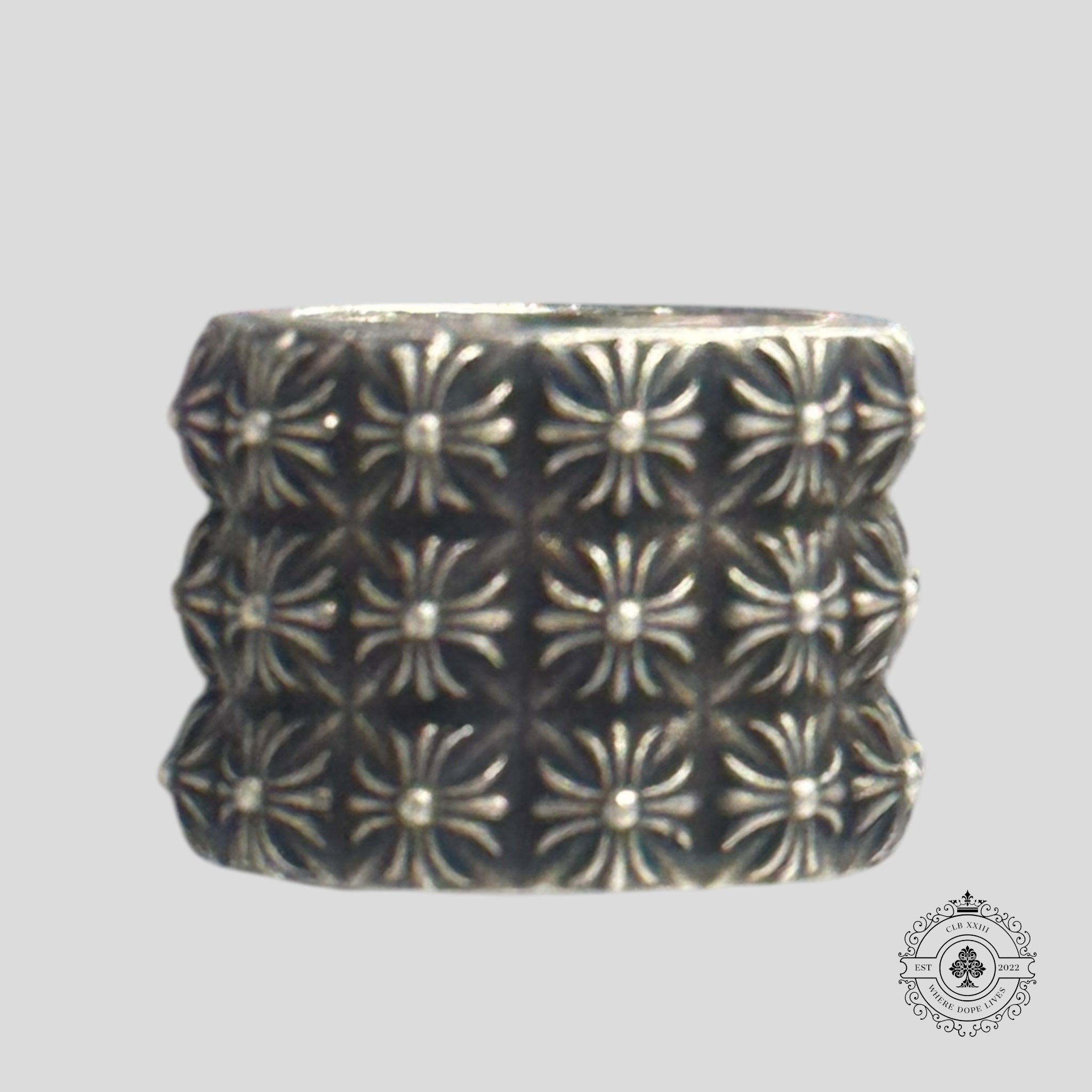 Chrome Hearts Pete Punk Triple Stack Ring