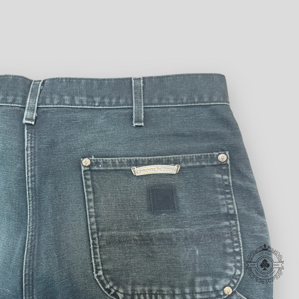 Chrome Hearts Sex Records Patch Double Knee Carpenter Pants