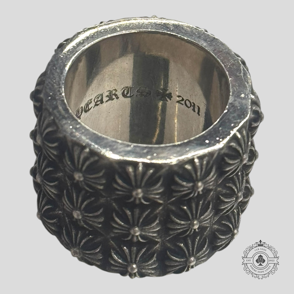 Chrome Hearts Pete Punk Triple Stack Ring