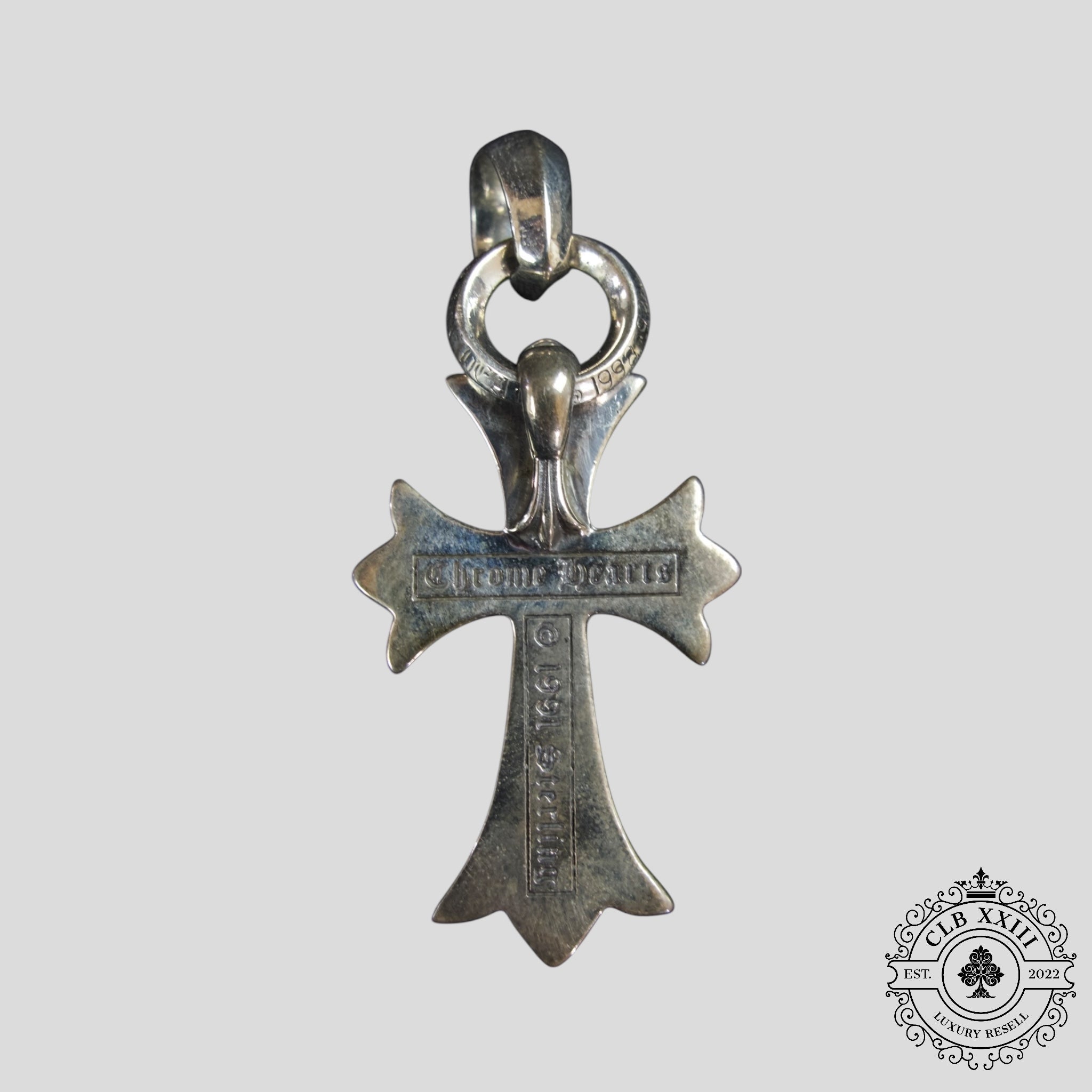 Chrome Hearts Cross Pendant in Silver