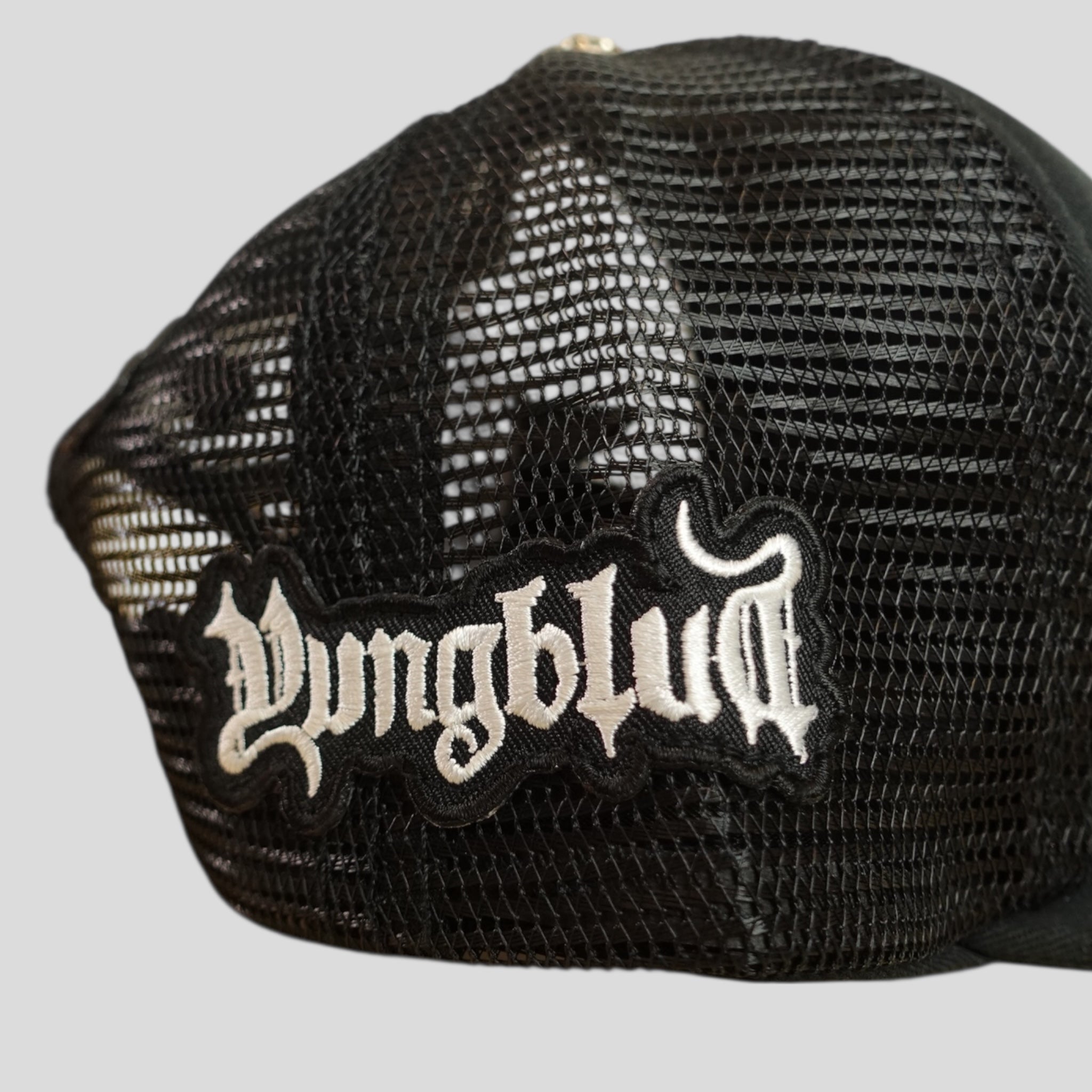 Chrome Hearts Foti Harris x Aerosmith Patch Hat in Black