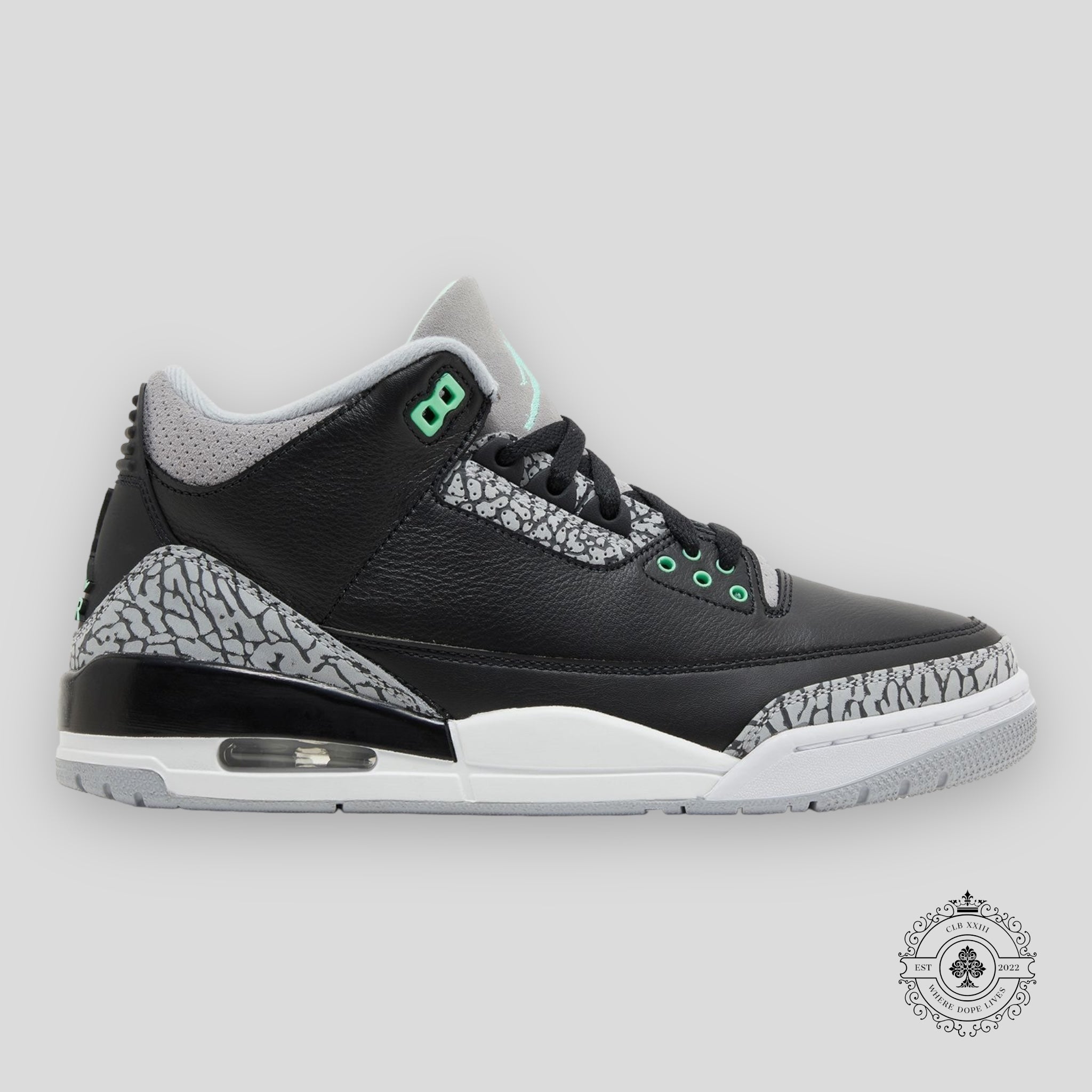 Air Jordan 3 Retro Green Glow