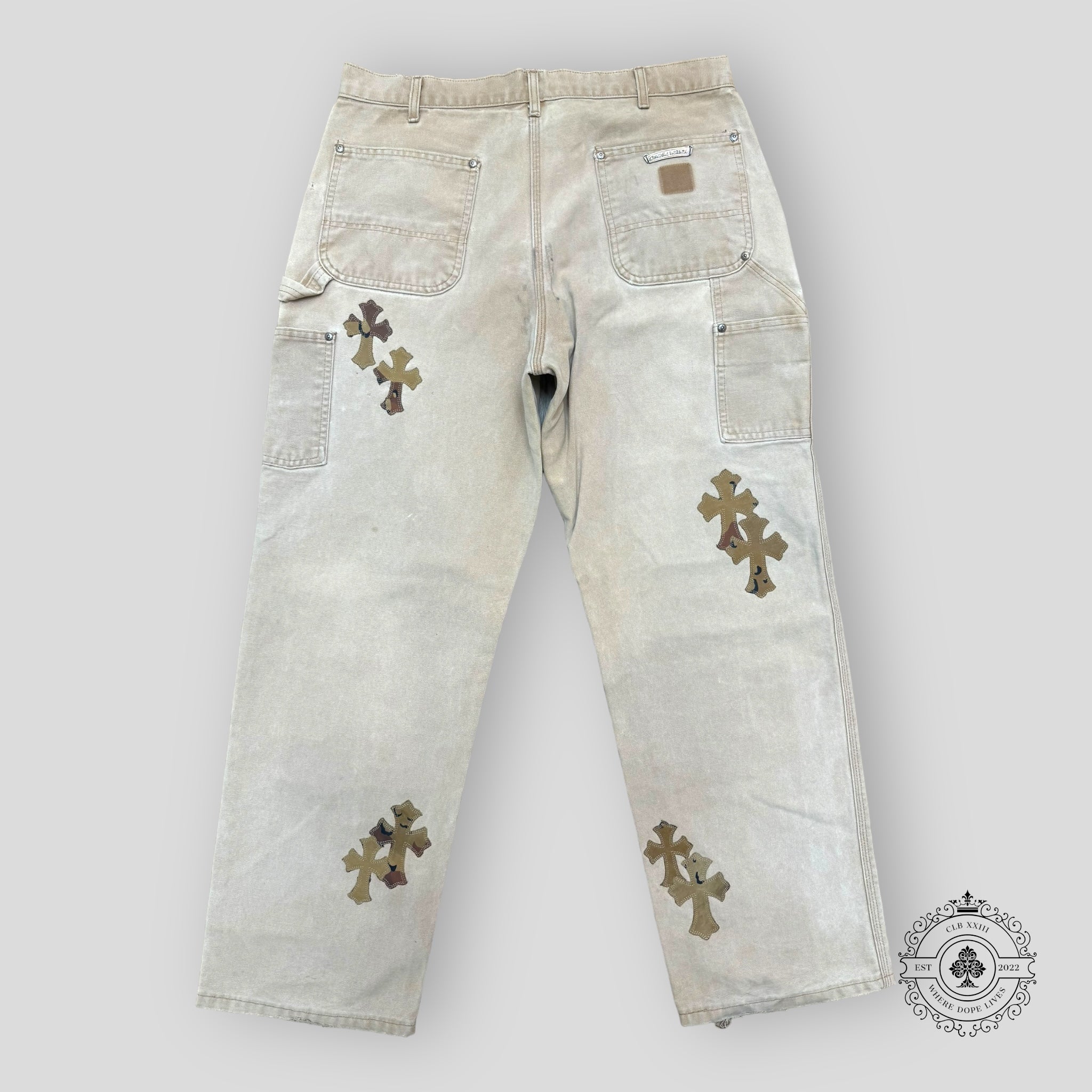 Chrome Hearts Sex Records Patch Carpenter Pants