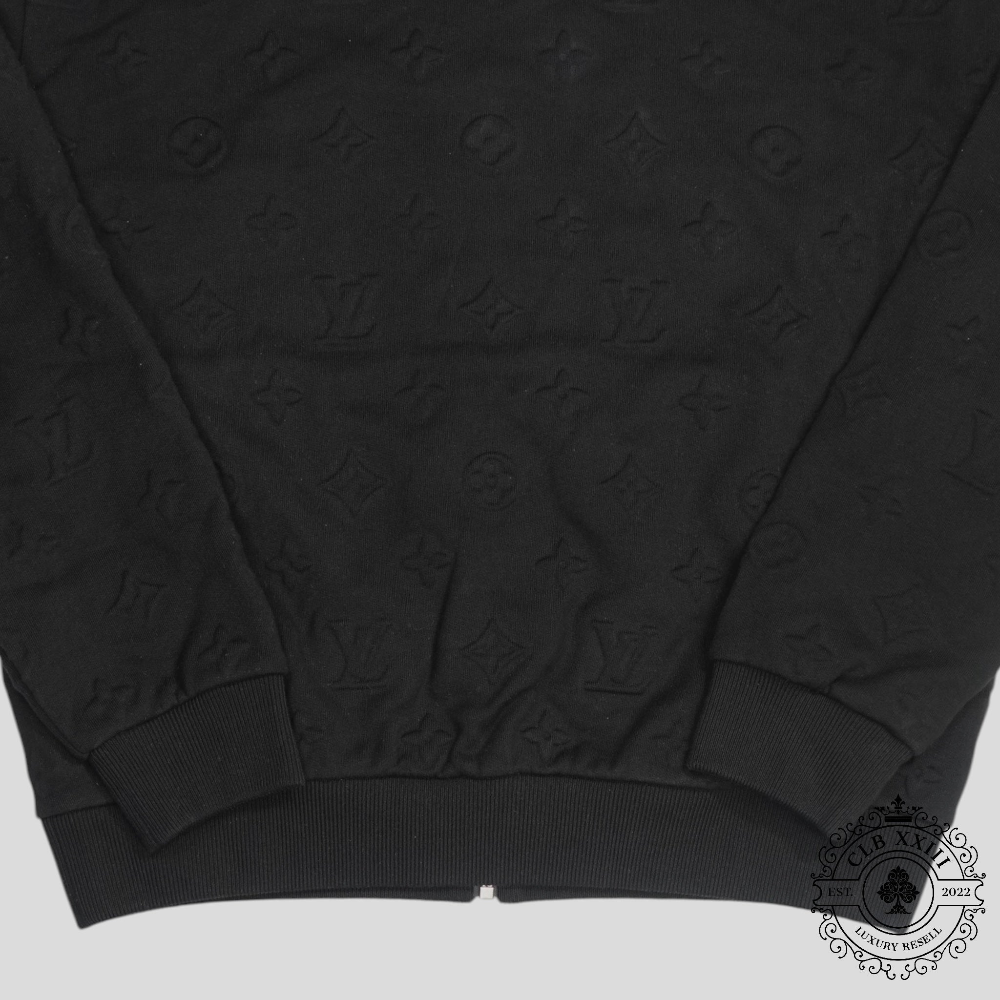 Louis Vuitton Embossed Monogram Tracktop in Black