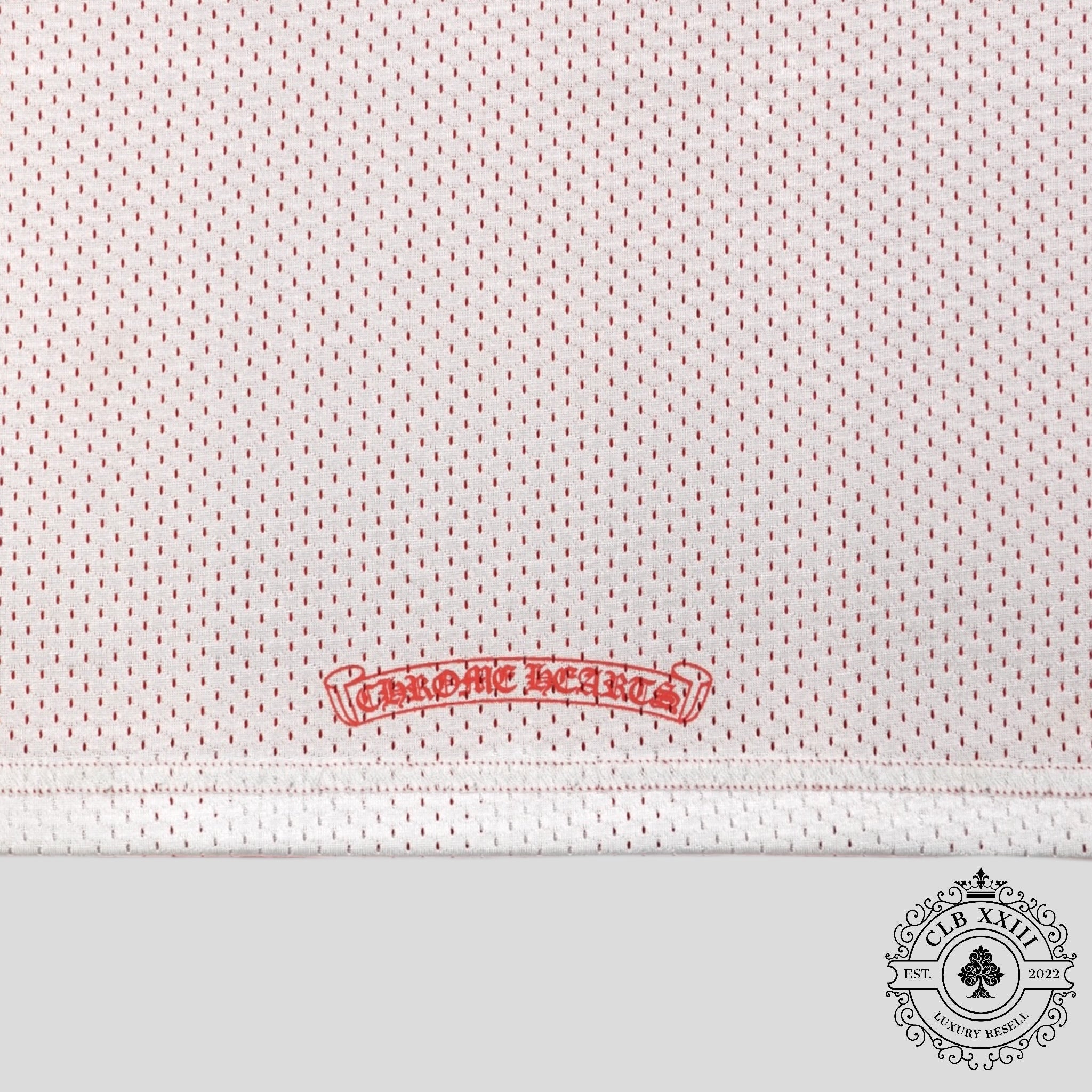 Chrome Hearts Reversible Mesh Team 99 Jersey in Red