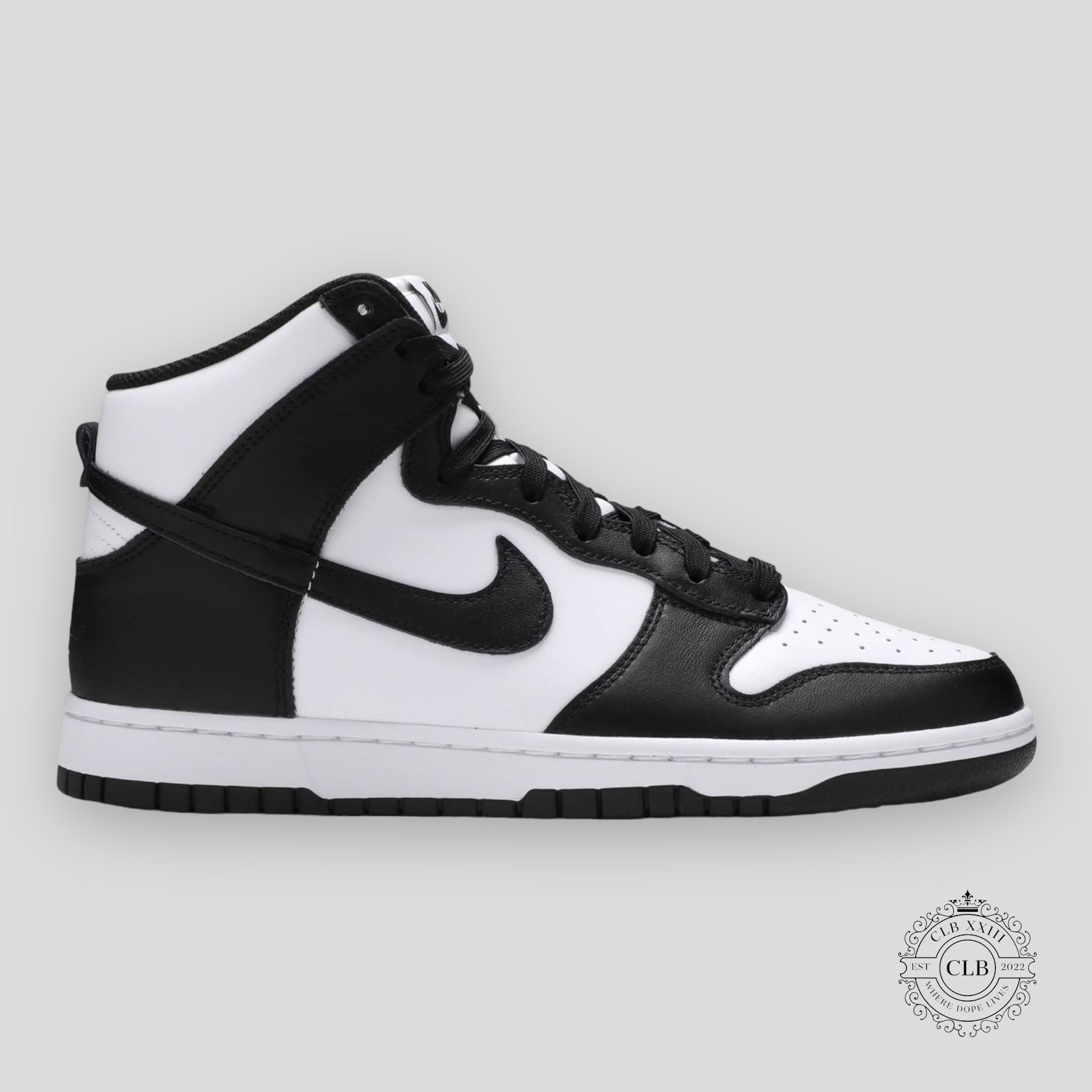 Nike Dunk High Black & White