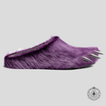 Bravest Studios Purple Bear Claw Mules
