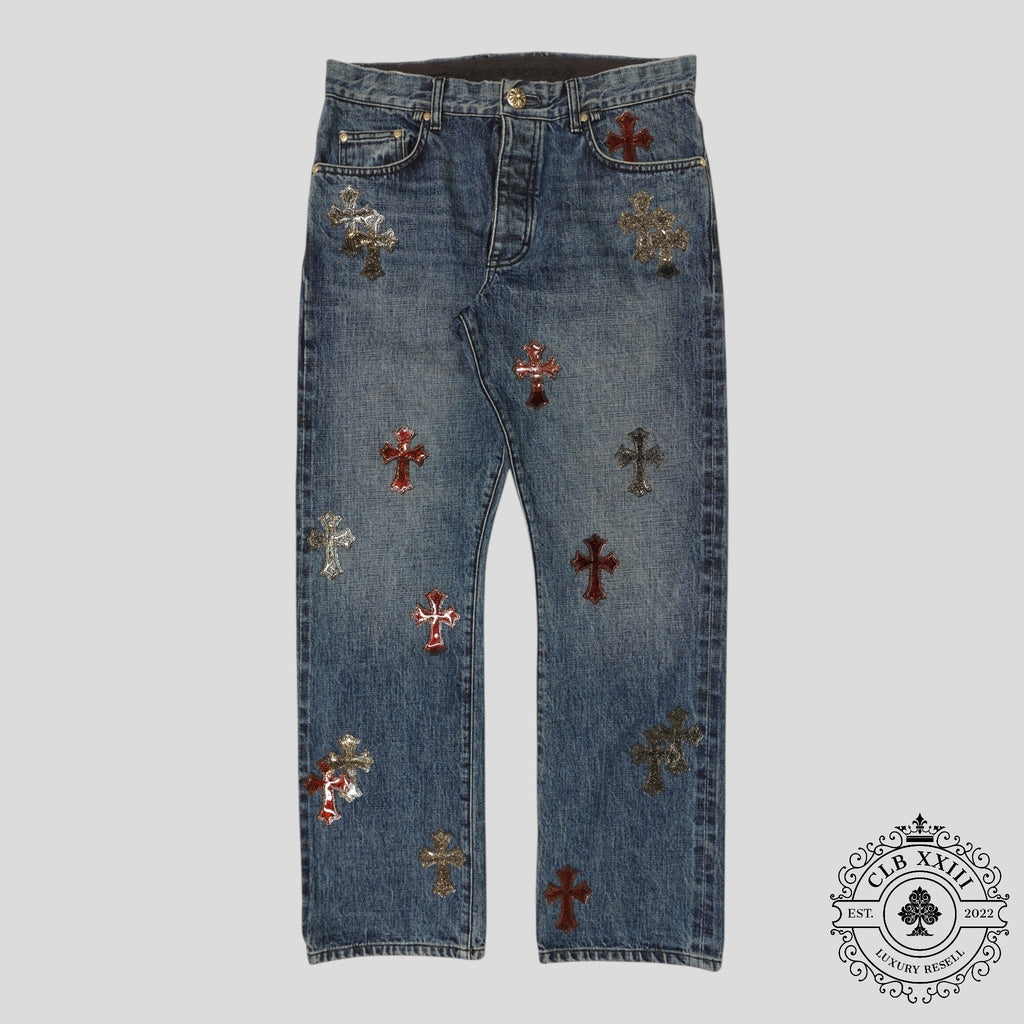 Chrome Hearts Gel Patch Turbo Diesel Jeans