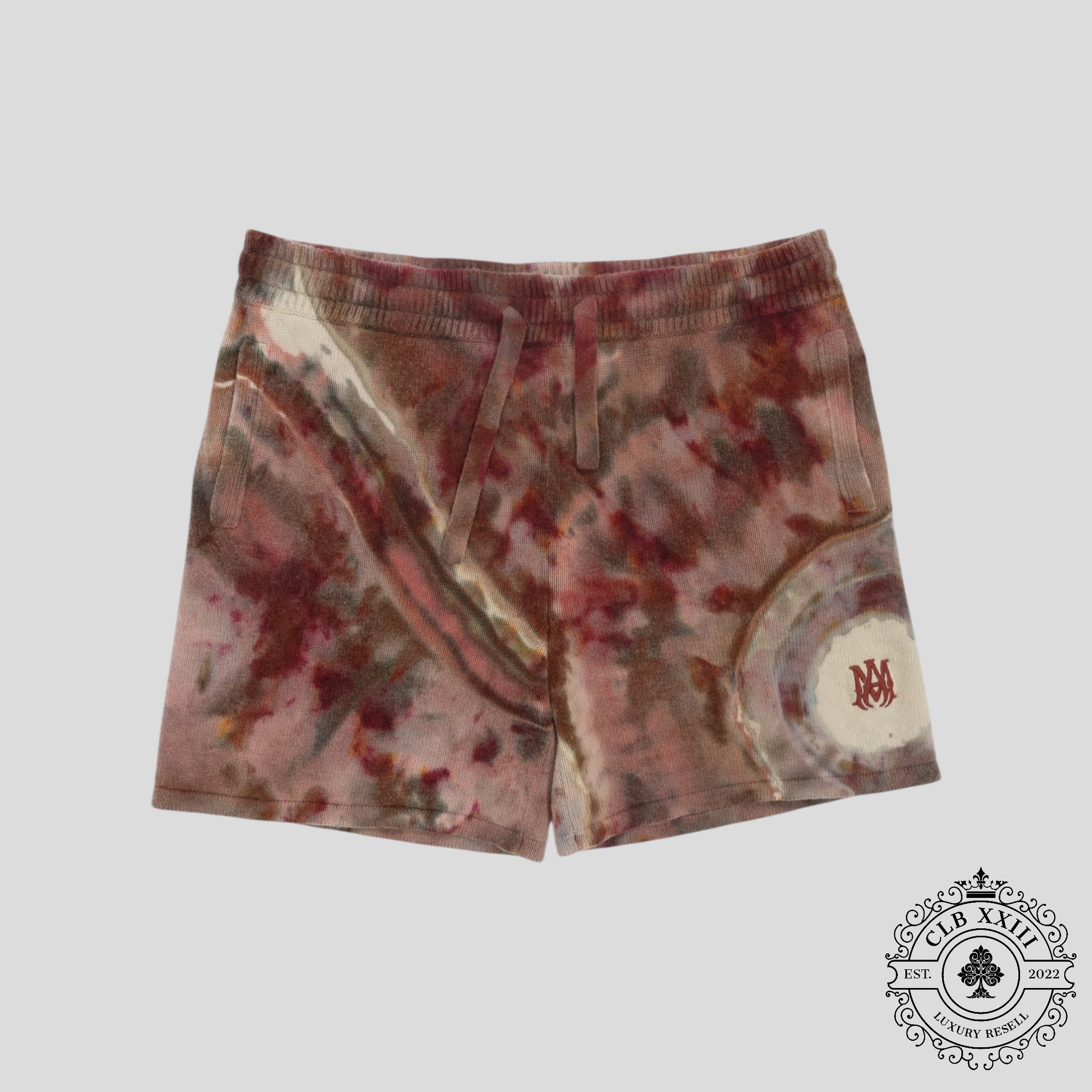 Amiri Tie Dye Knitted Shorts
