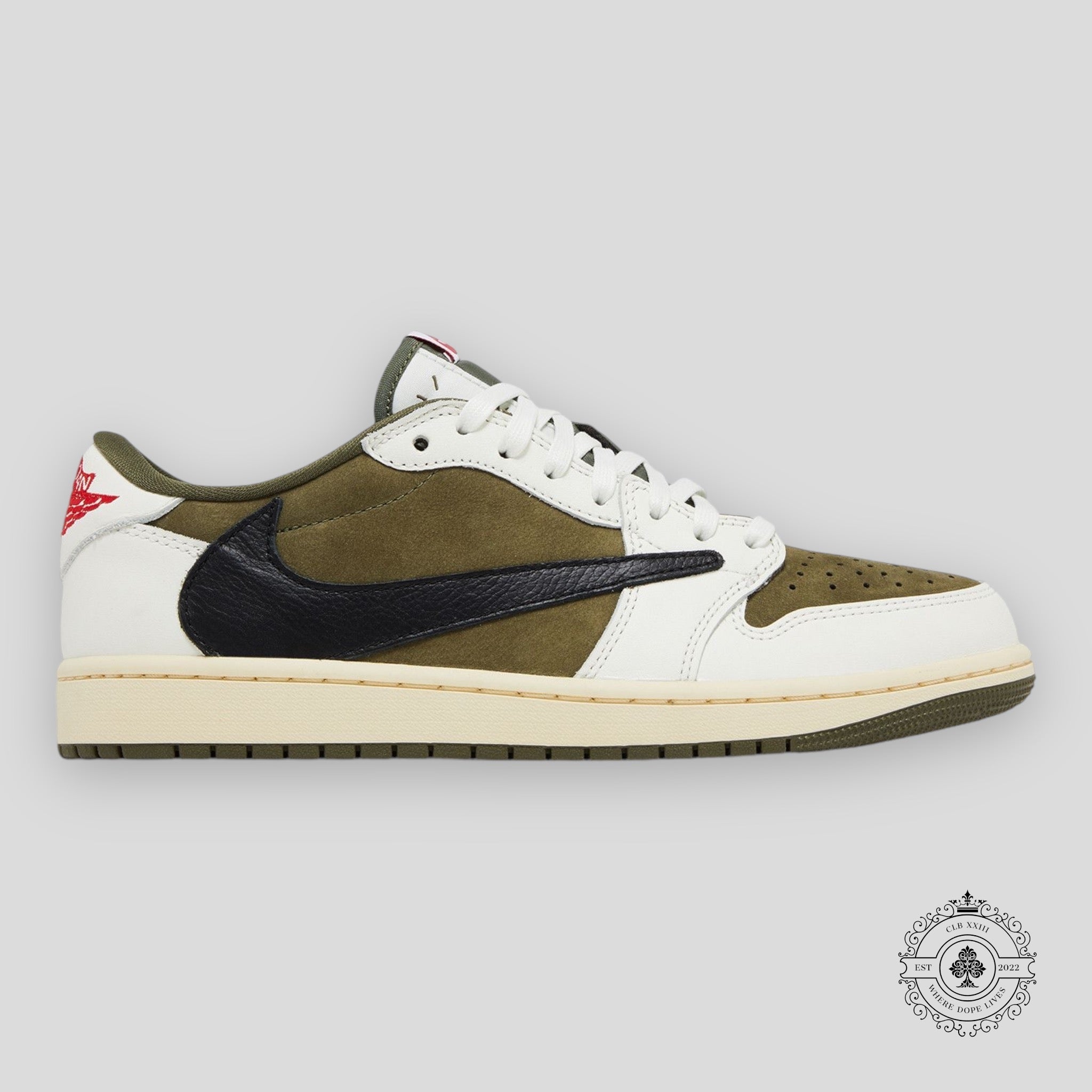 Air Jordan 1 Retro Low OG SP Travis Scott Medium Olive