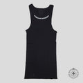Chrome Hearts Neck Script Logo Tank Top in Black