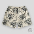 Bravest Studios Cream Dice Shorts