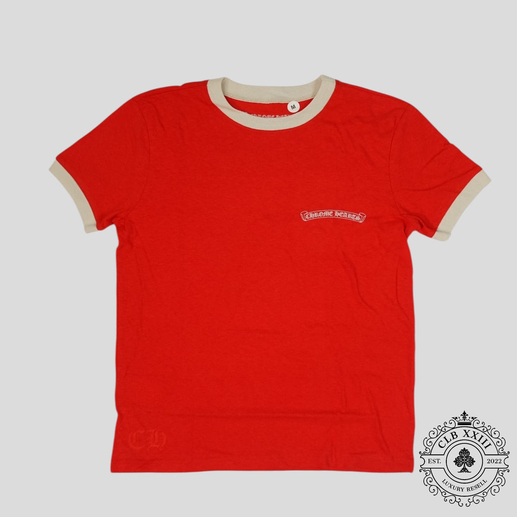 Chrome Hearts Roller Skate Women's Tee in Red