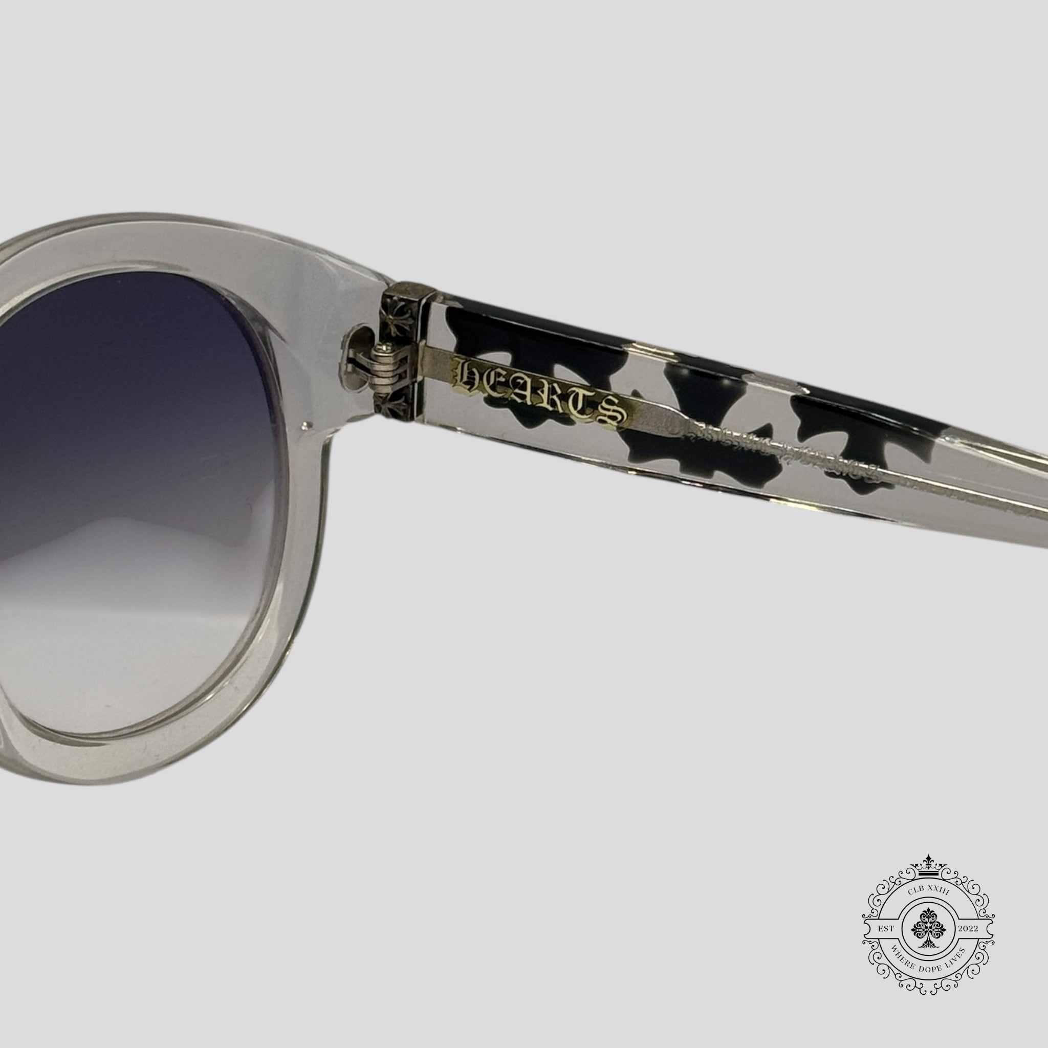 Chrome Hearts Vagtastic Sunglasses in Clear