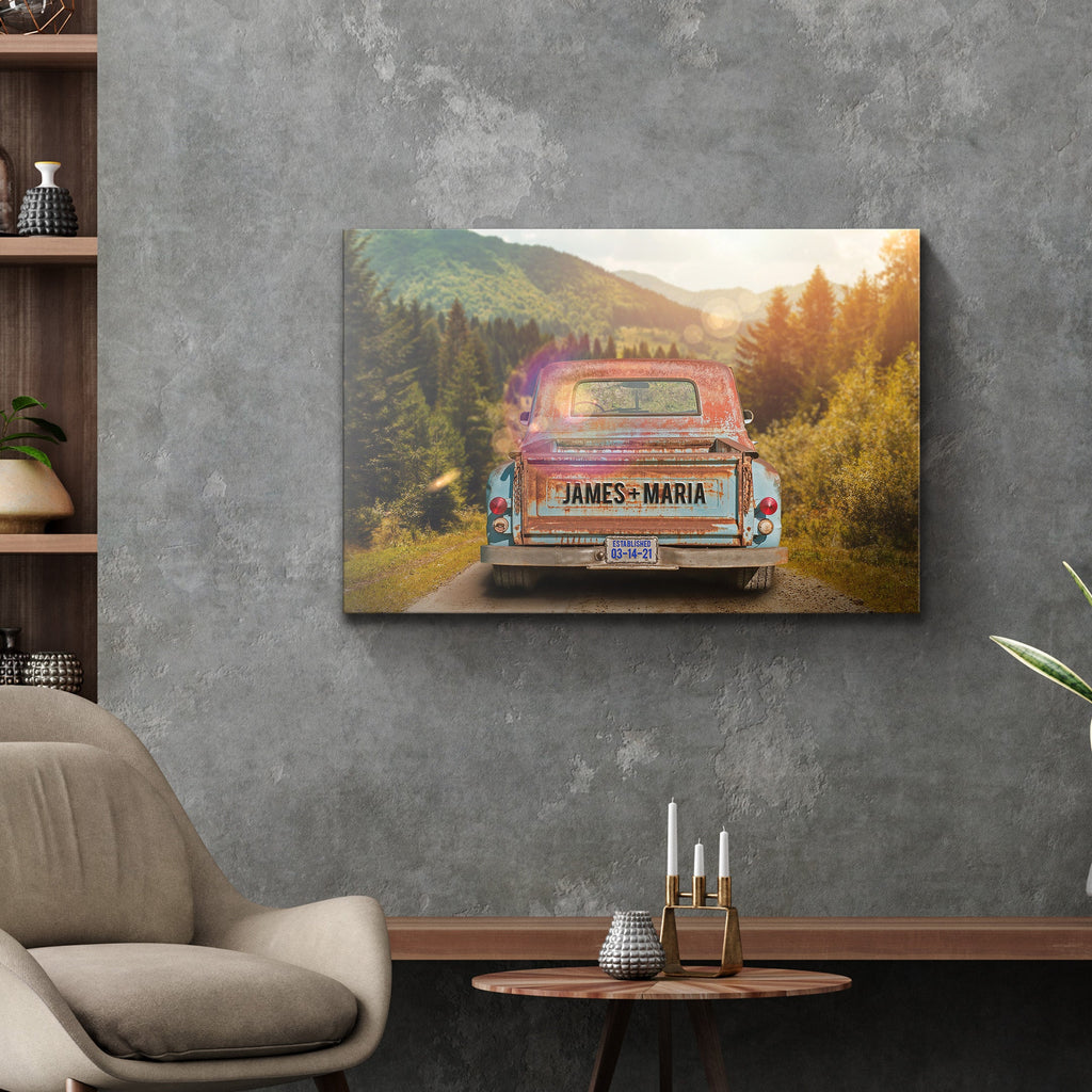 Rustic Truck Sign