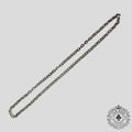 Chrome Hearts Paper Chain Necklace 18 in Silver