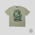 Louis Vuitton Pont Neuf Intarsia T-Shirt in White/Green/Blue