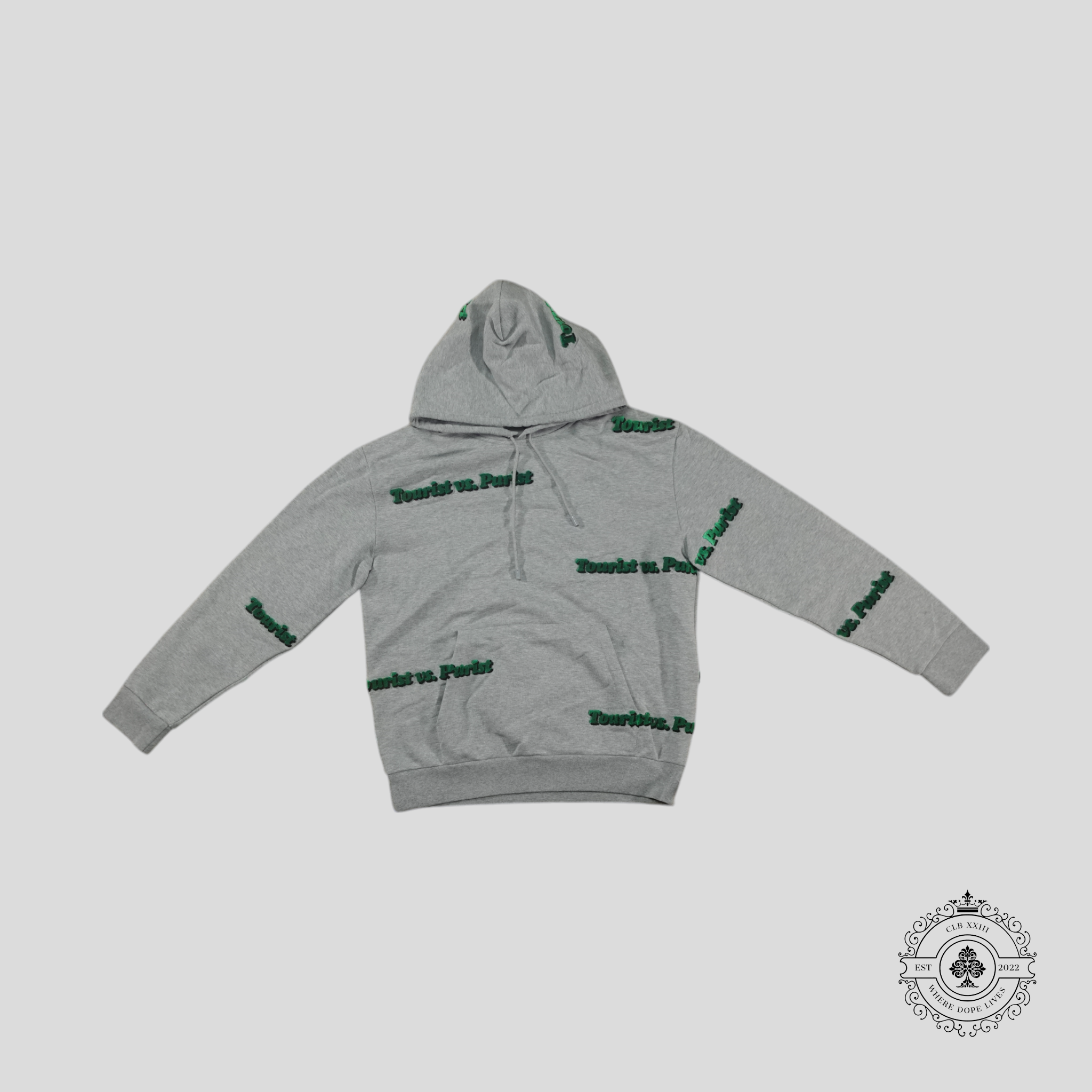 Louis Vuitton Tourist Vs Purist Tuffetage Hoodie in Grey