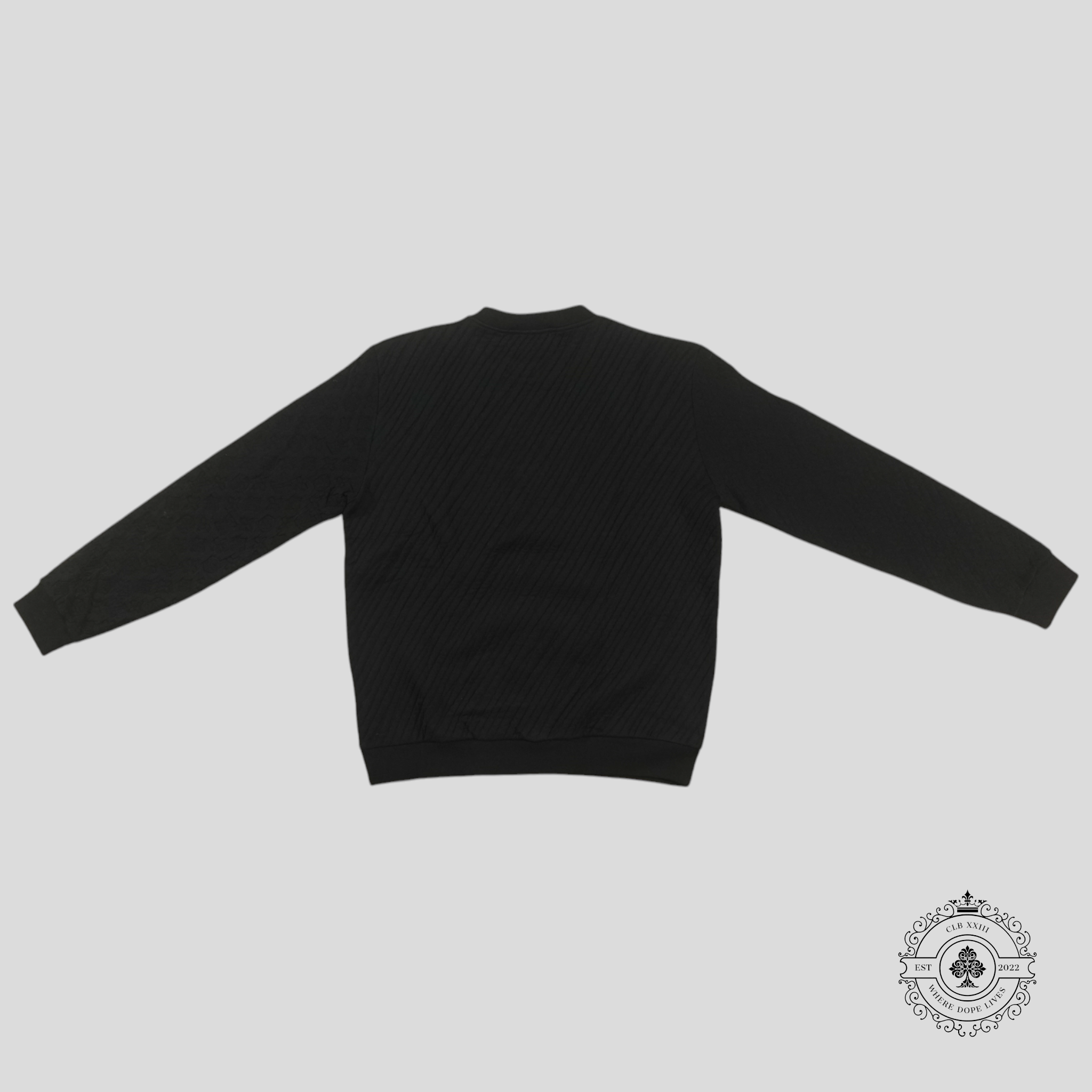 Louis Vuitton Multi Signature Crewneck in Black
