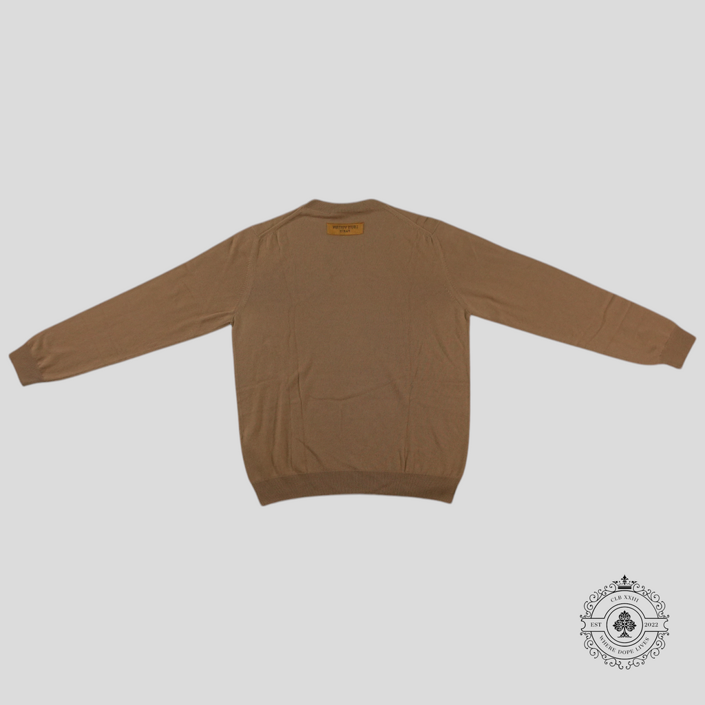 Louis Vuitton Lvse LV Embossed Crewneck in Brown
