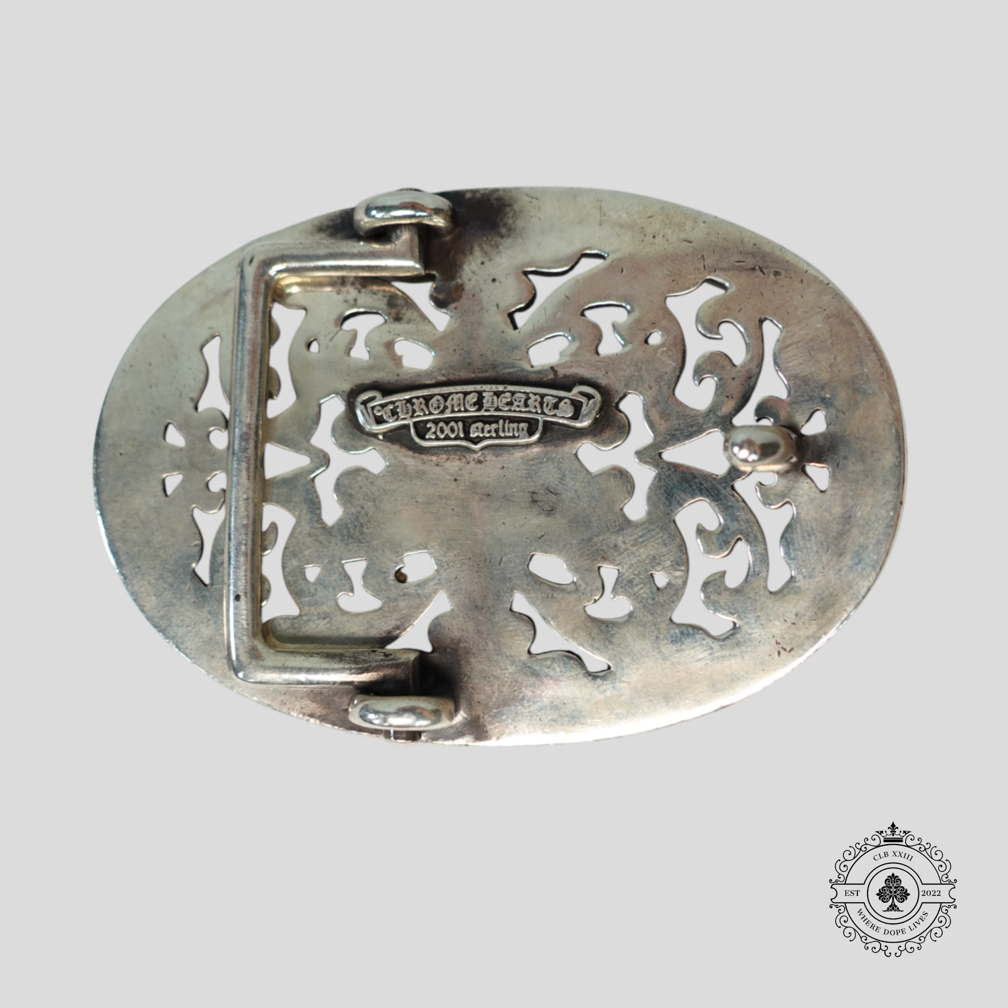 Chrome Hearts Star Belt Buckle in Silver